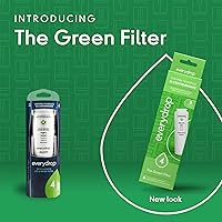 Vista 2 de everydrop® by Whirlpool Filtro para refrigerador de hielo y agua 4, EDR4RXD1, paquete individual