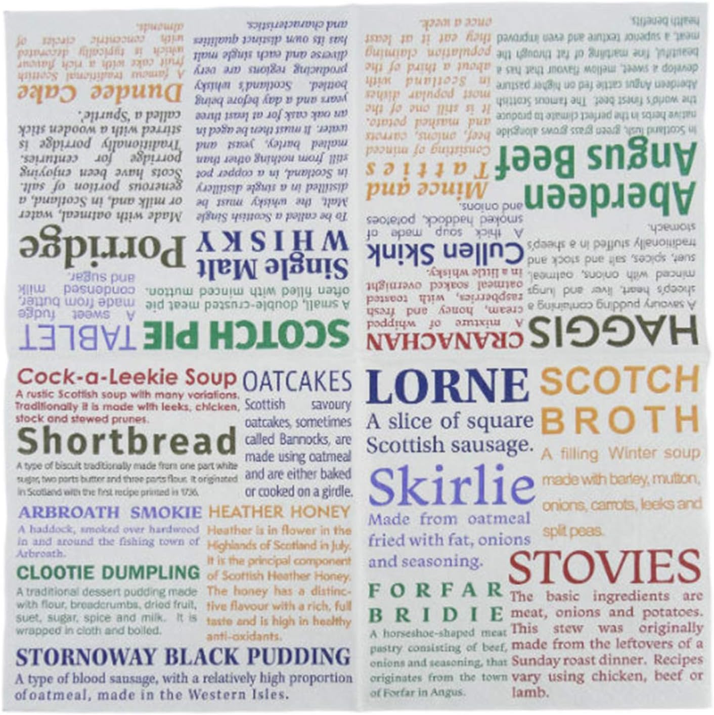 Royal Stewart Tartan Napkins Set Of 20 | Made In Scotland - View #9