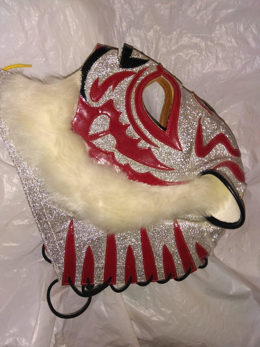 Amazon.co.jp: 二代目タイガーマスク 三沢光晴 試合用マスク プロレス