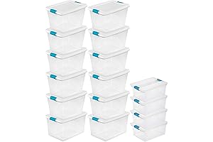Sterilite 64 Gallon Storage Bins with Lids
