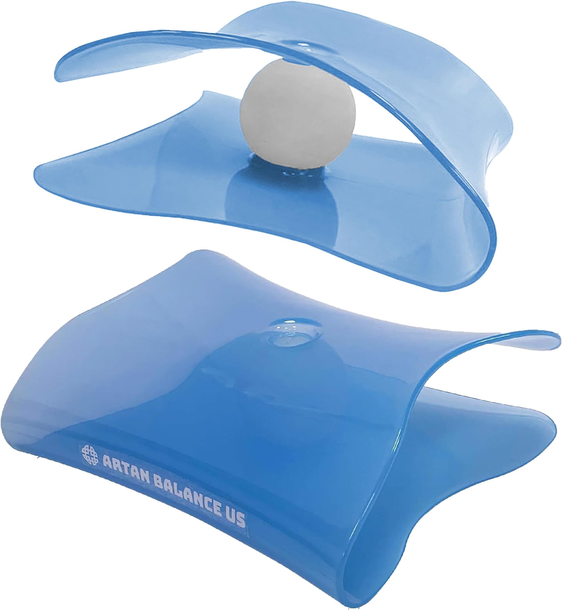 Back Stretcher with Massage Ball - Ideal Solution for Lower Back Pain Relief, herniated Disc, Sciatica, Spine Decompression - Lumbar Stretcher, Back Popper – Compact, Lightweight and Portable