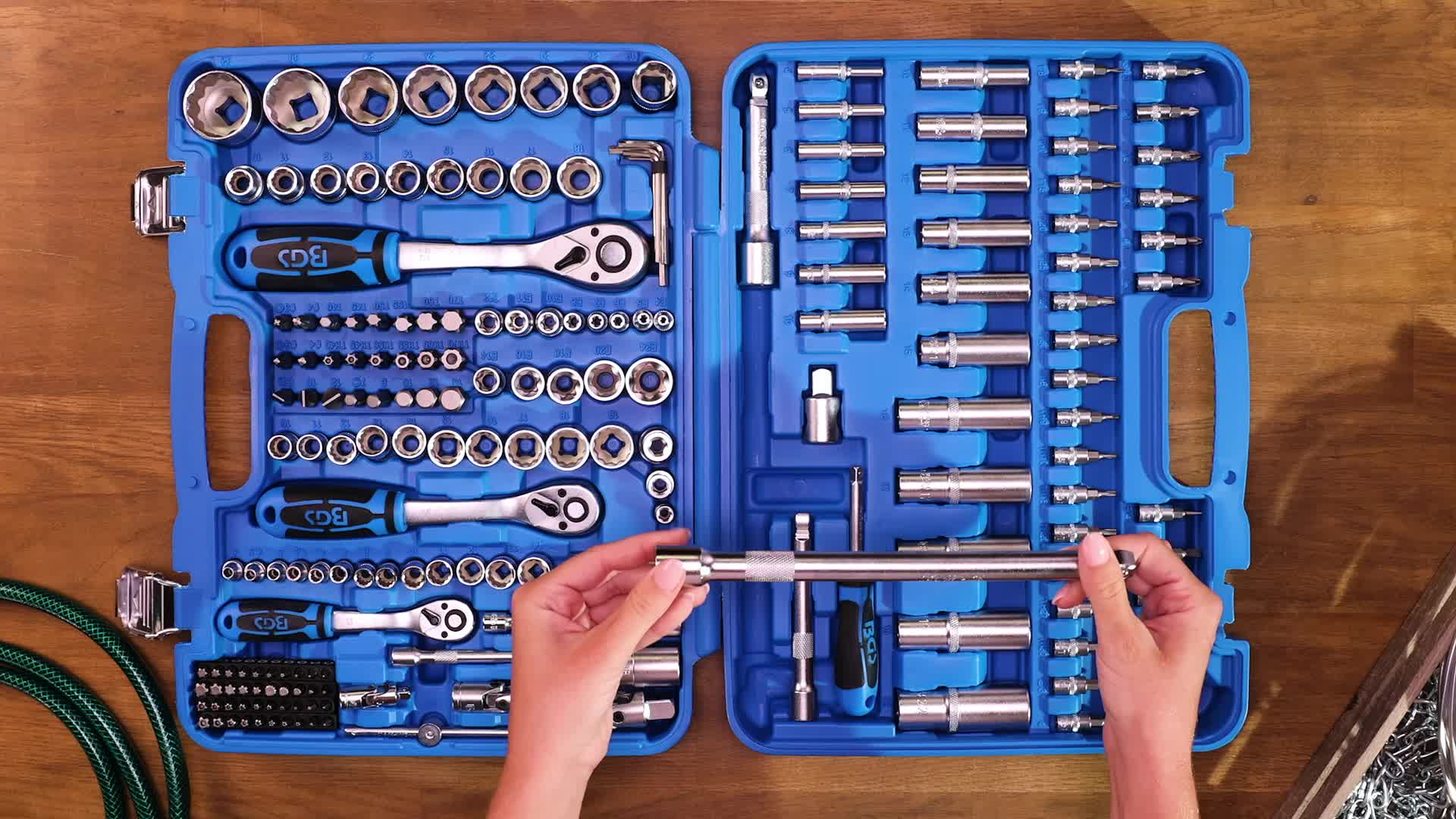 BGS 2286 | Socket Set 12-point | 6.3 mm (1/4