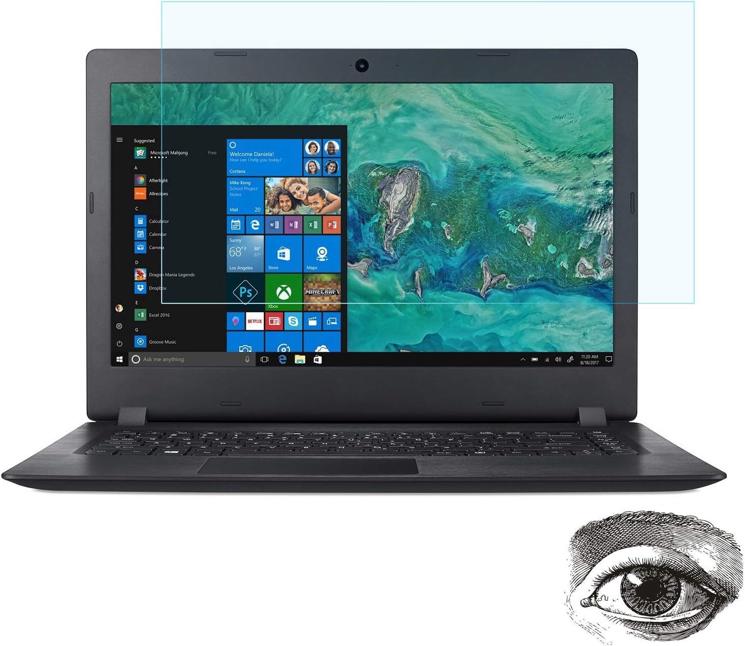 Generic EVA Hard Travel Carry Case Cover for New Nintendo 3DS XL Black