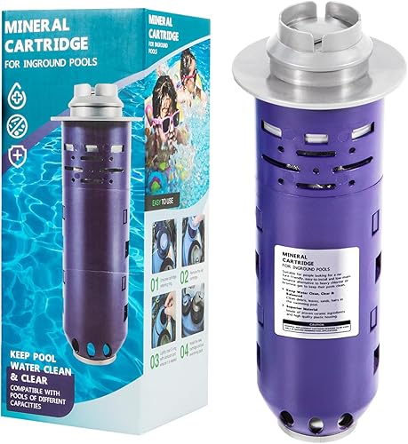 Repuesto para cartuchos minerales Nature2 Duoclear 25 35 W28000 W28001 para todos los recipientes de piscina enterrados Zodiac Duoclear Fusion,