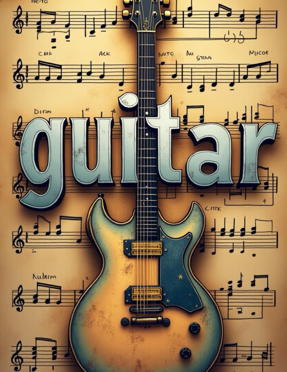 Tablatures guitare carnet de composition pour structurer vos mélodies facilement