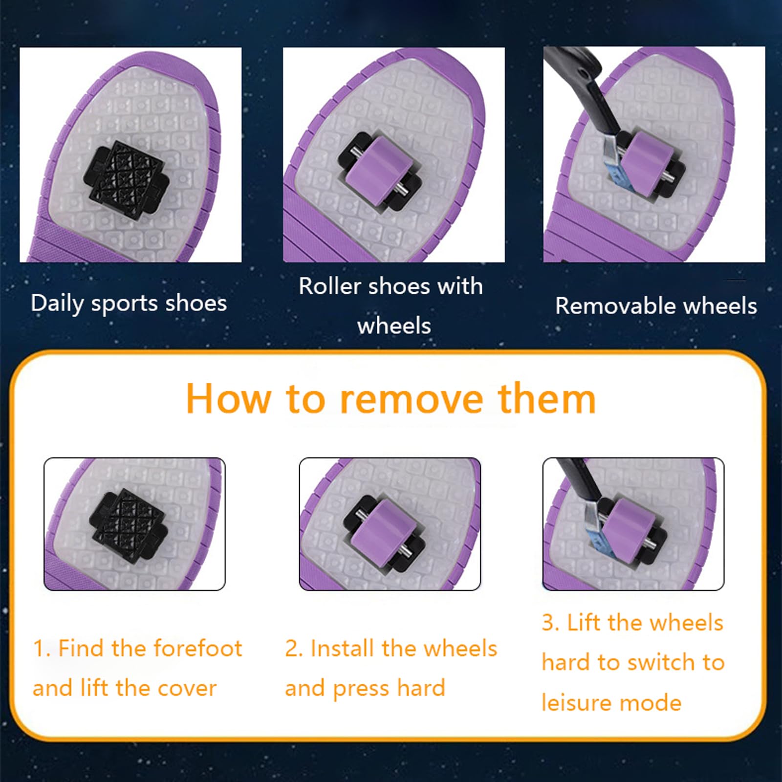 Chaussures Patinage roulettes Lumineuses LED,Chaussures D'EntraîNement à Double Roue,RéGlables,Avecroulettes Amovible,Rechargeable par USB,pour GarçOns Et Filles Et Adulte