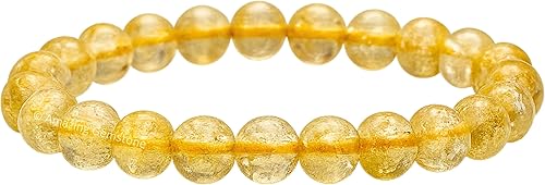 Vista 228 de Amazing Gemstone Crystal Bracelet for Women Men's Gifts - Protection Healing Crystal Bracelet - 8mm Gemstone Beaded Stretchable Bracelet Pulseras
