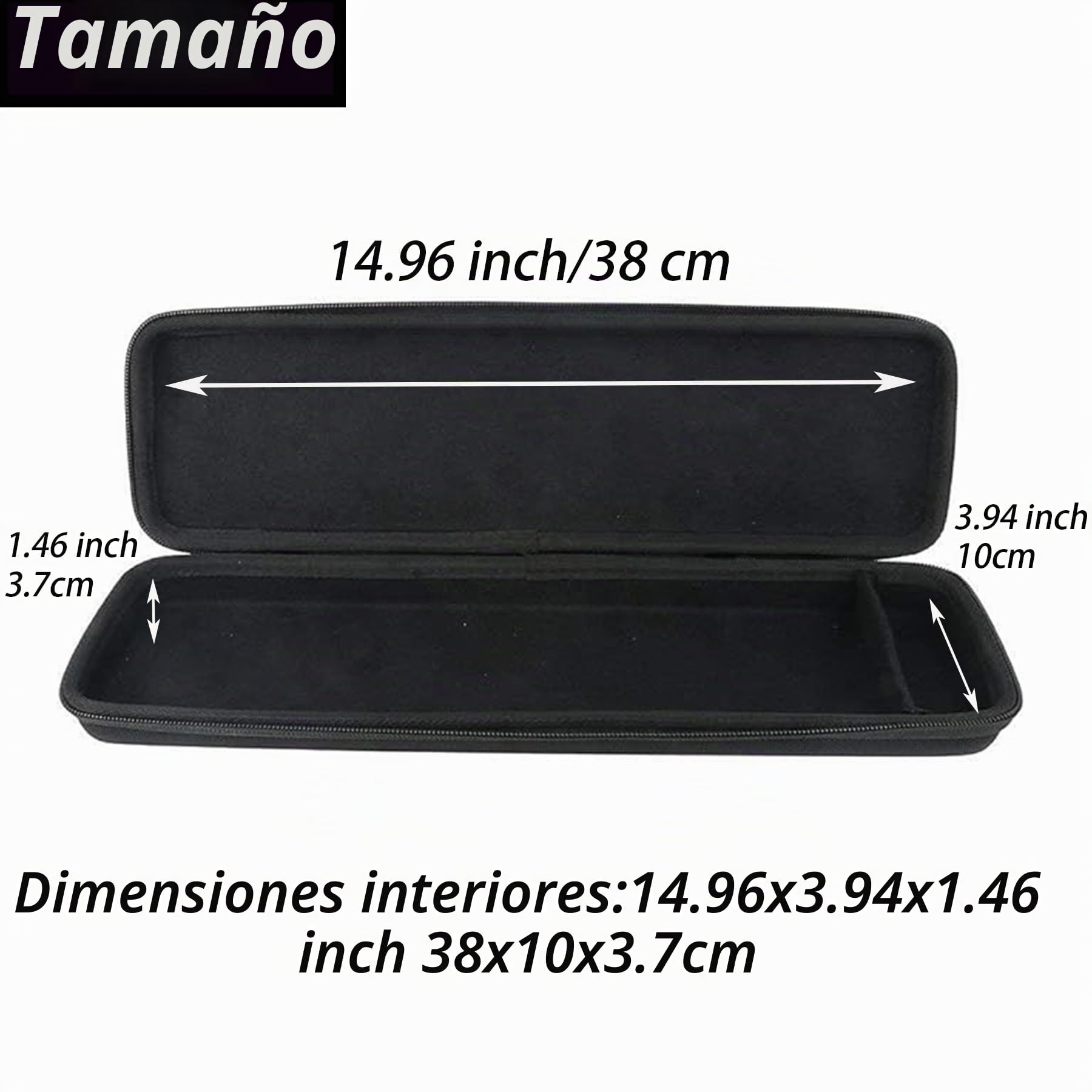 Khanka Funda de Viaje Dura para Akai Professional Pro LPK25 Teclado inalámbrico Maestro Midi Bluetooth Ultra Compacto