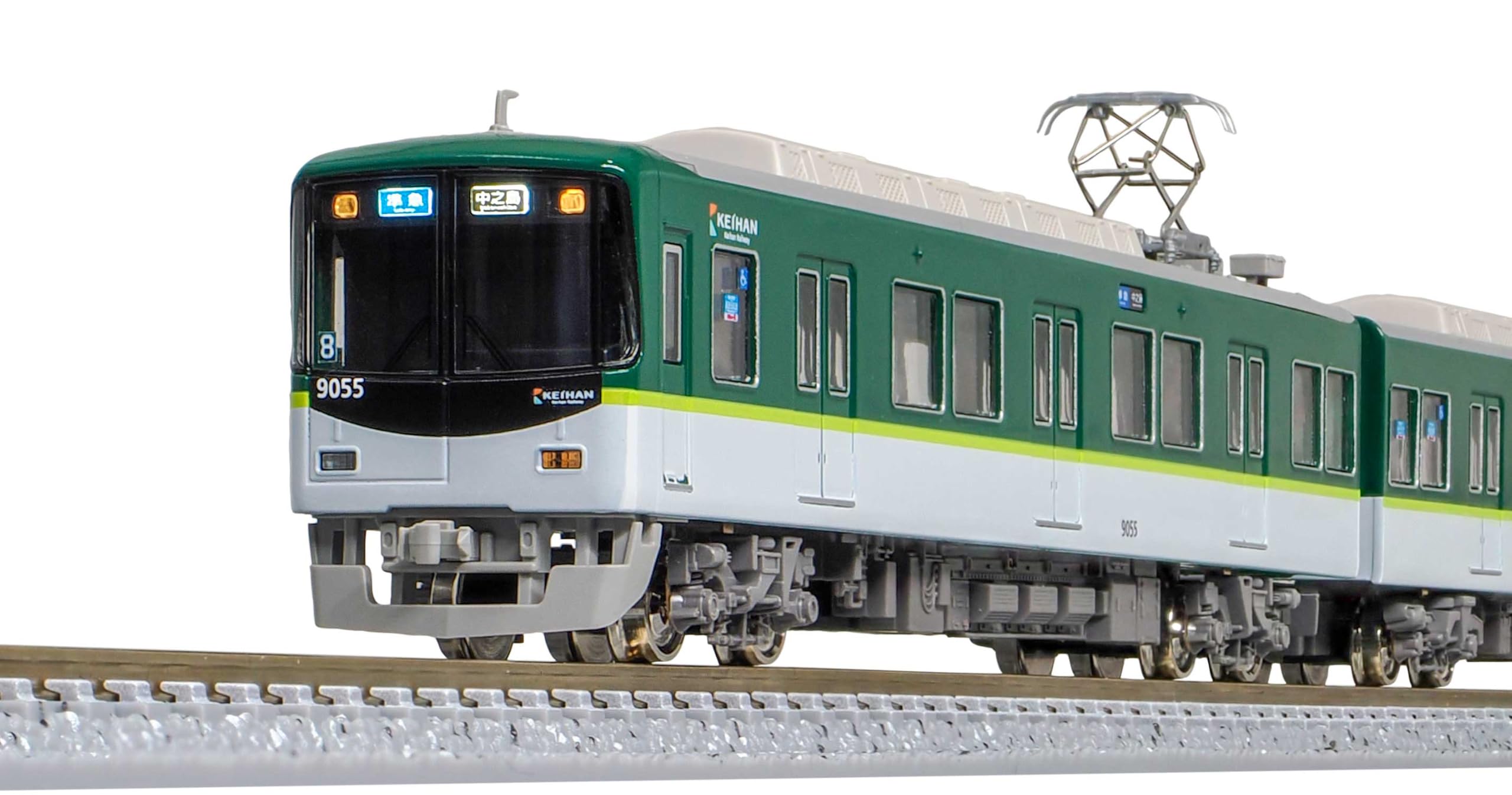 GREENMAX 京阪9000系 新塗装 増結用中間車4両セット Amazon | グリーンマックス (Greenmax) Nゲージ 京阪9000系 新塗装・車