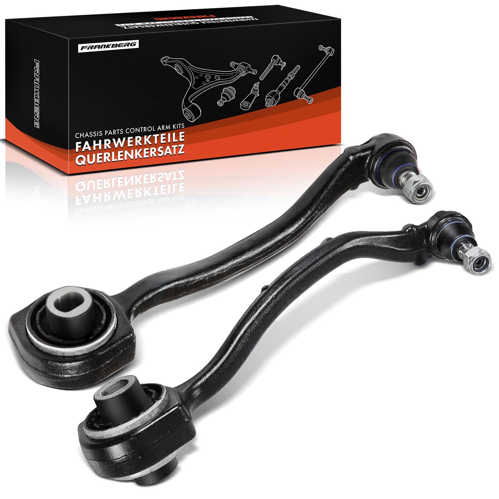 Frankberg 2x Querlenker Vorderachse Unten Kompatibel mit C-Klasse W203 2000-2007 C-Klasse Coupe CL203 2001-2008 C-Klasse T-Model S203 2001-2007 Replace# 2033301911