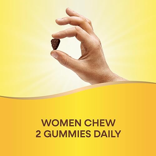 Miniatura 6 de Natures Way Alive Multivitamínicos de gomitas para mujer complejo de vitamina B completa apoya la salud del corazón sabor a bayas mixtas 130 gomitas