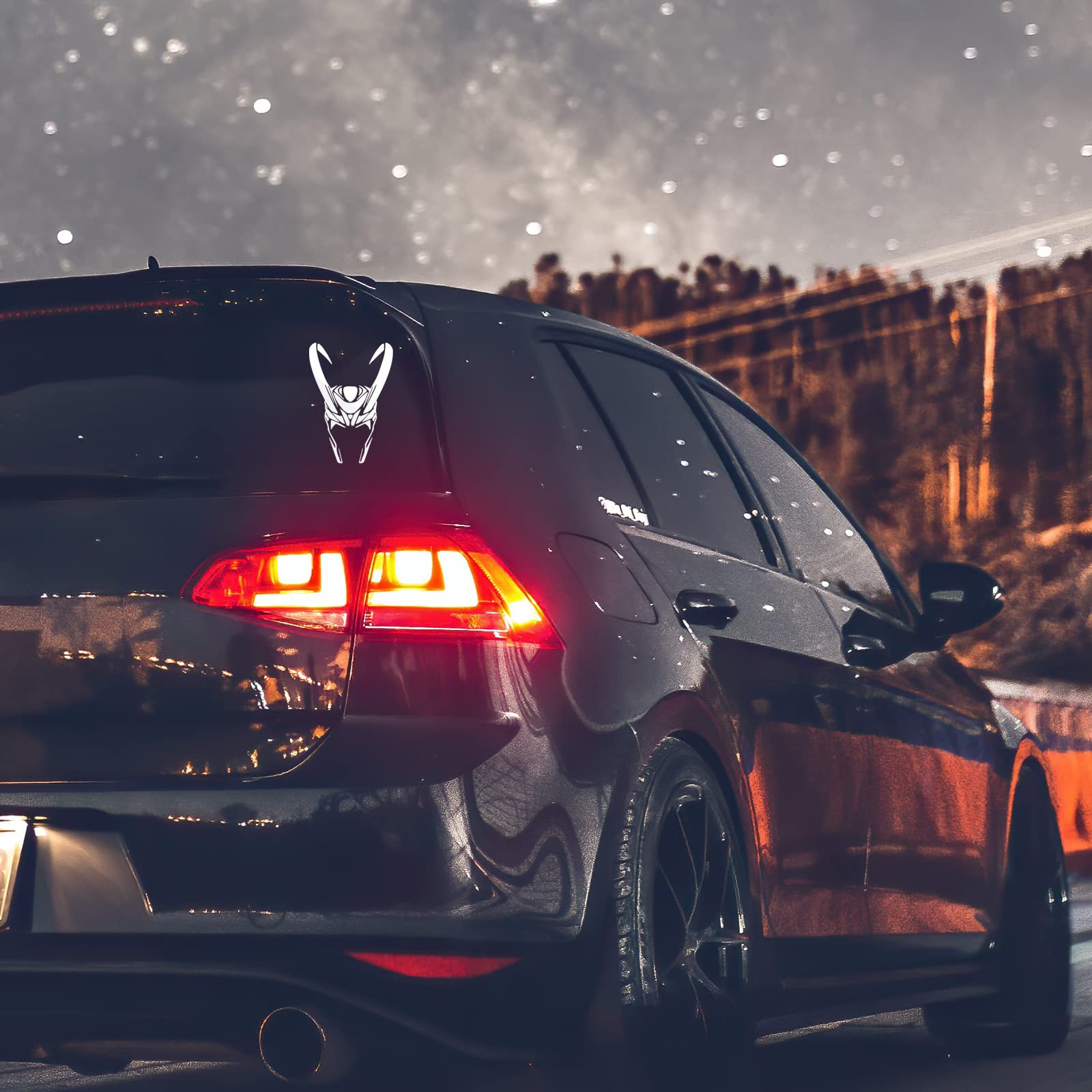 Loki Helmet Sticker Decal Notebook Car Laptop 4