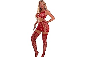 Versatile Mesh Lingerie Set