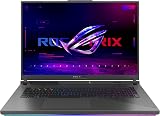 ASUS ROG Strix G18 G814FP Ordinateur portable | 18" 2,5K 240 Hz/3 ms 16:10 IPS Display | AMD Ryzen 9 9955HX | 32 Go de RAM | SSD 1 To | NVIDIA RTX 5070 | Win11 Home | QWERTZ | Eclipse Gray | GamePass - 1