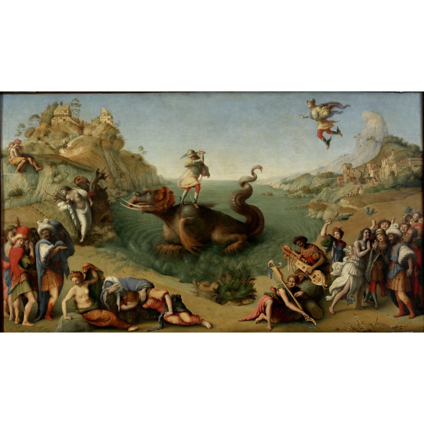 Impression toile Andromeda freed by Perseus di Cosimo art durable