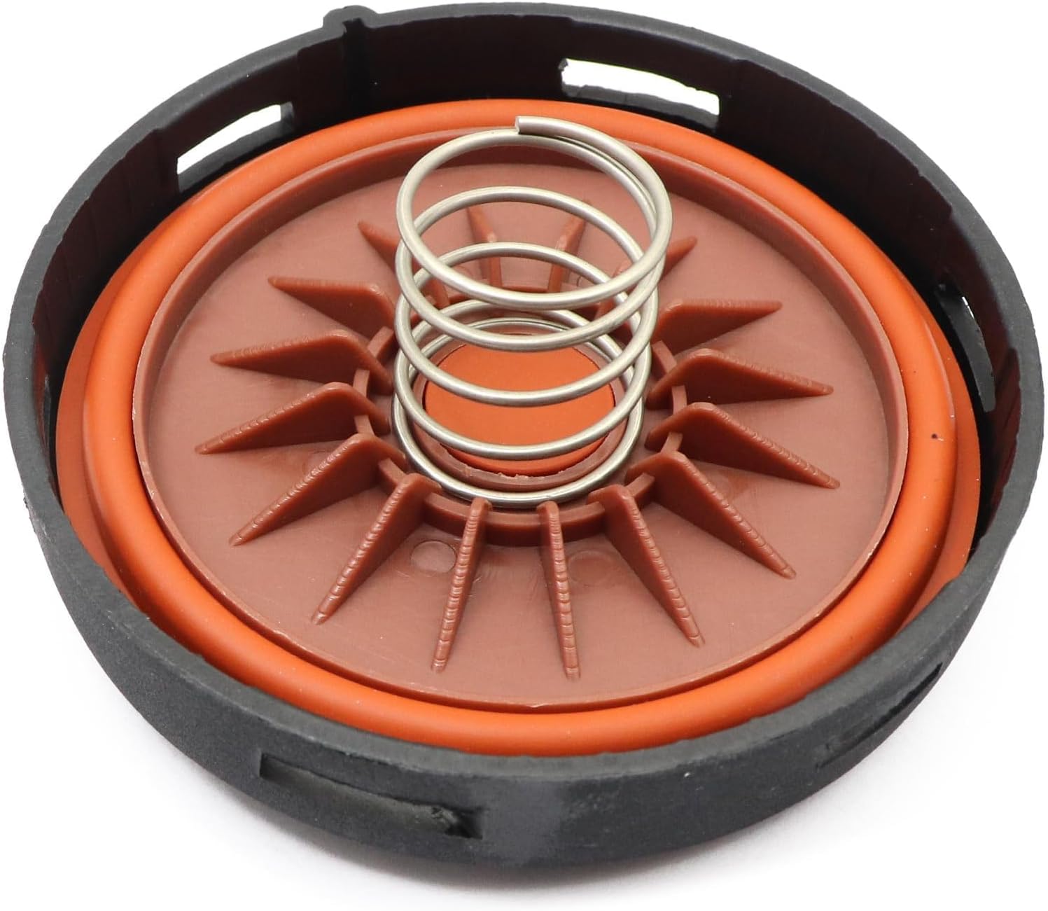 SecosAutoparts Valve Cover Cap Repair Kit 94810513206 94810513207 Compatible with Porsche Cayenne 2003 2004 2005 2006 2007 2008 2009 2010 Vapor Separator Diaphragm Seal Membrane