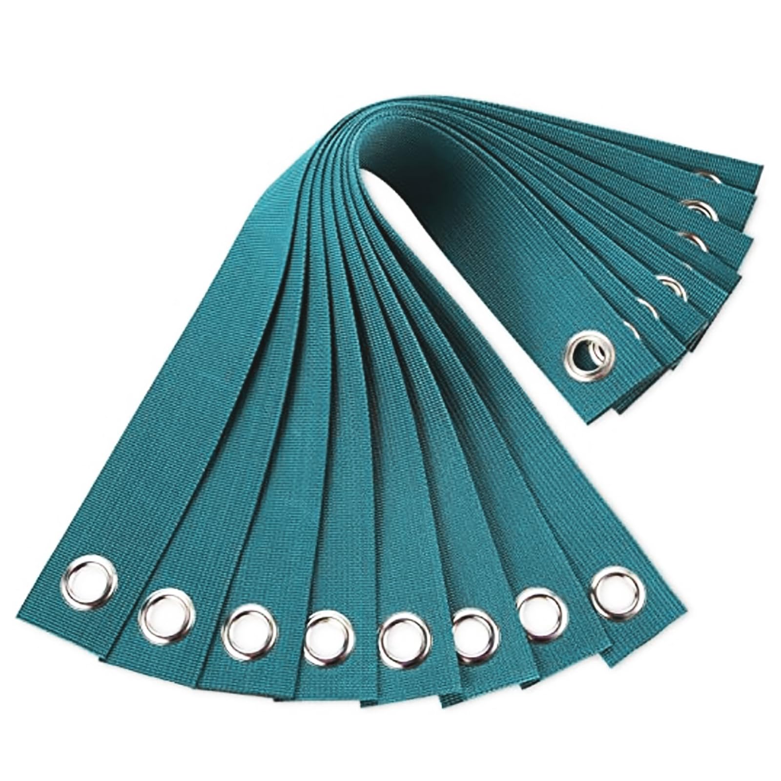 cozyou 8 Pcs Heavy Duty Tree Stake Straps for Straightening, Tree Support Straps for Newly Planted Saplings and Hurricane Protection, Green