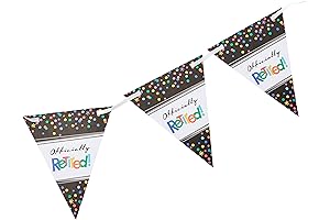 Officially Retired Banner: The Perfect Celebration Decoration