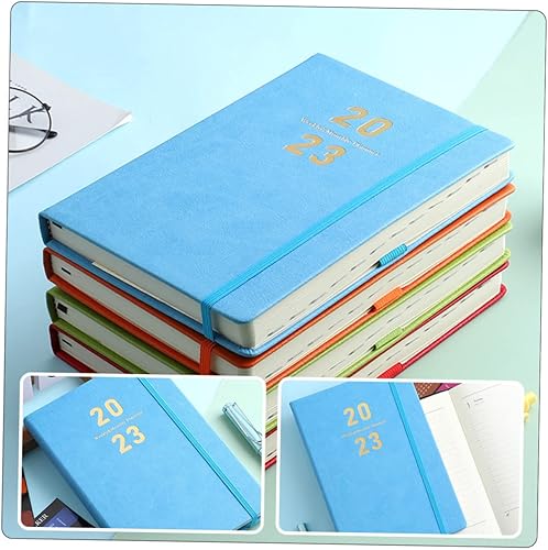 Miniatura 9 de Planificador académico, bloc de notas para estudiantes, práctico cuaderno diario para oficina, escuela, diseño portátil ligero para una fácil