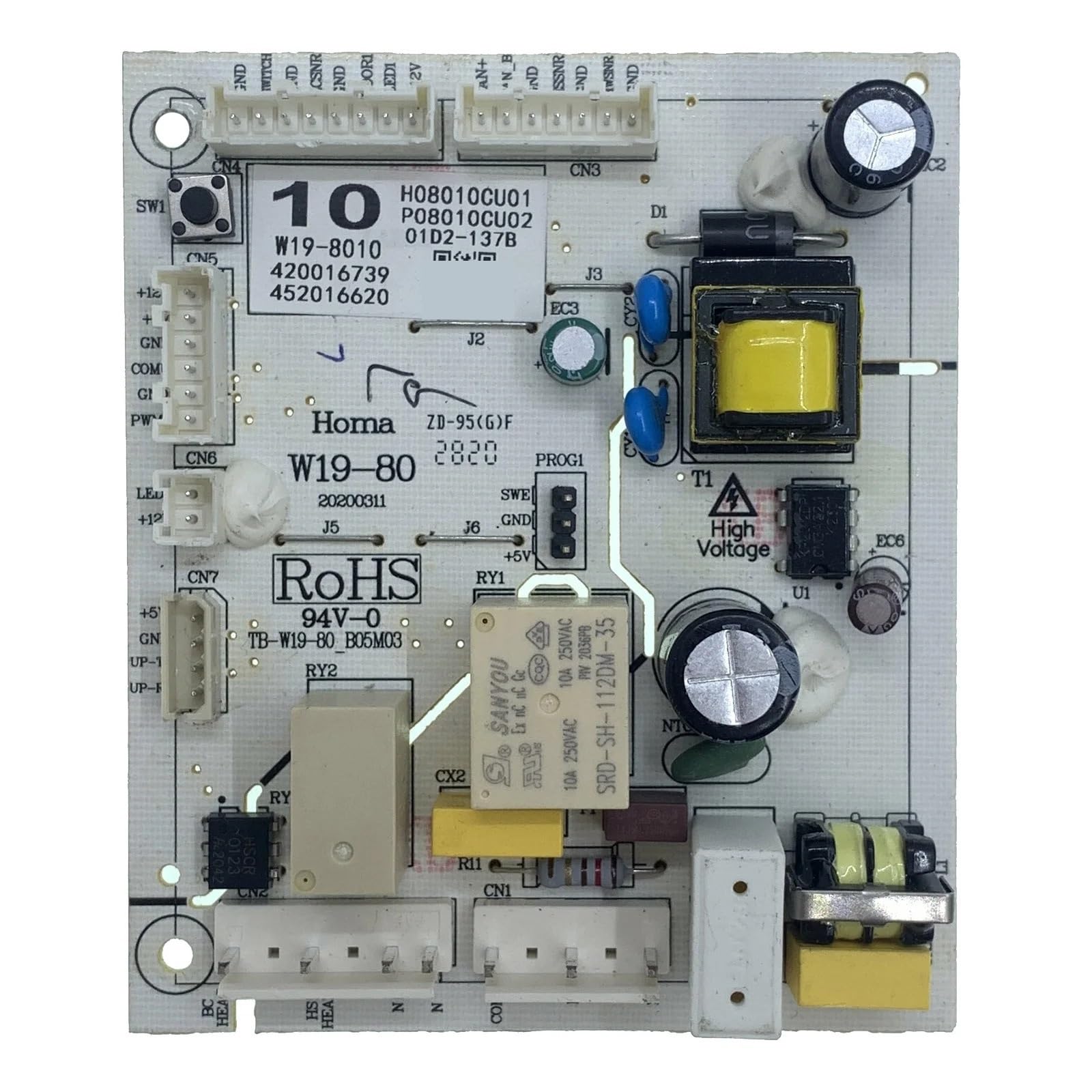 Home Furnishings W19-80 Refrigerator/Fridge Circuit Board Power Control RFN-420NFX