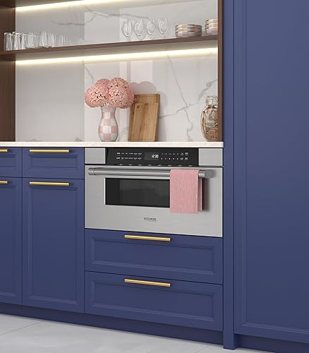 Vista 111 de KoolMore Cajón de microondas de 30 pulgadas, capacidad de 1.2 pies cúbicos en acero inoxidable (KM-MD30-SS)