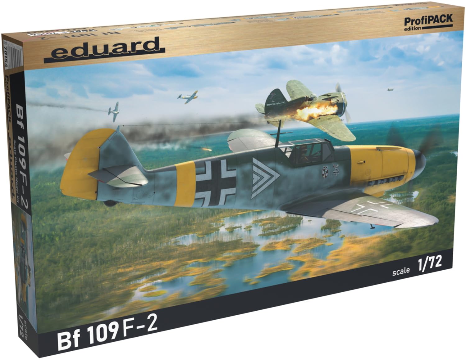 Eduard Multicolor Sprue Brothers 1:72 Bf109f-2 Profipack Edition, Edu70154