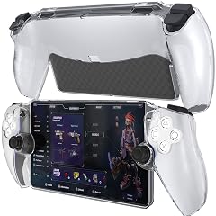 HEYSTOP Case for PlayStation 5 with Screen Protector Tempered Glass PS5 Protective Case with Comfortable Ergonomic Grip 6