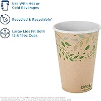 Vista 3 de Dixie PerfecTouch 12 oz. Vaso para café de papel aislante por GP PRO