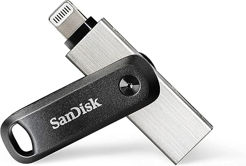 Miniatura 2 de SanDisk iXpand Go - Unidad flash de 64 GB para iPhone, iPad, computadoras y portátiles, unidad USB 2 por 1 3.0 con conectores tipo A y Lightning