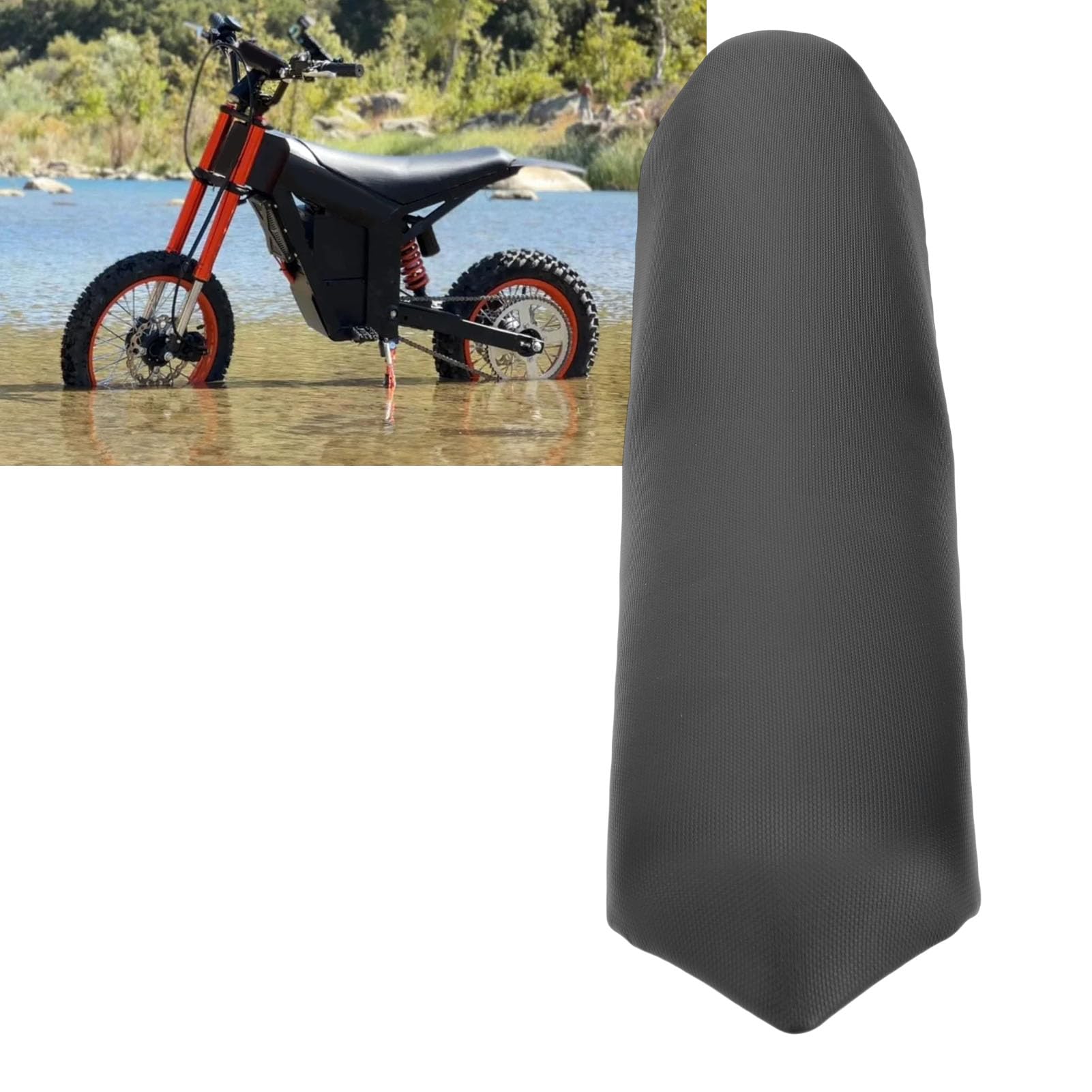 Mingzhe High-Grade PU Leather Dirt Bike Seat Cushion for Tuttio Soleil 01 -