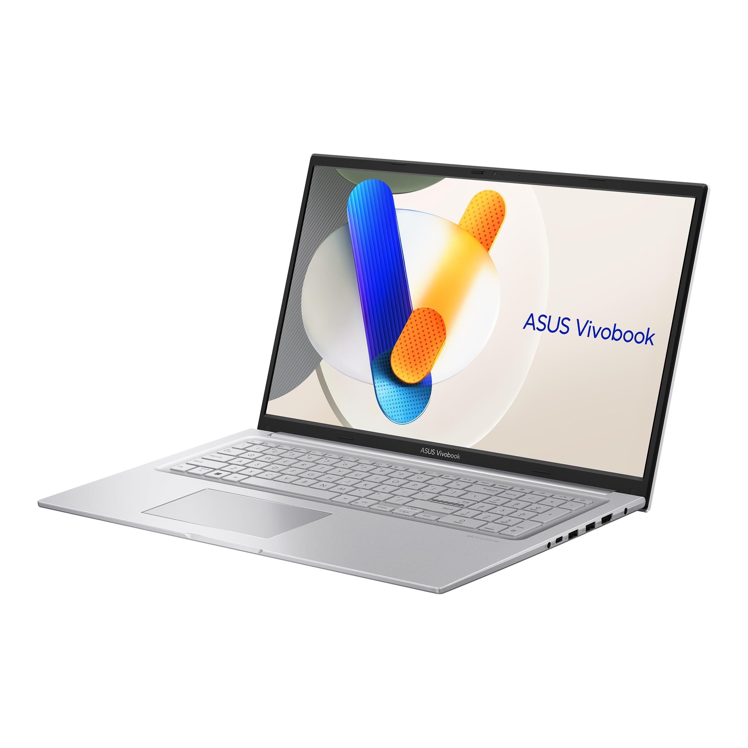 ASUS Vivobook 17 17.3 Pouces FHD PC Portable (Intel Core 5 120U, 16GB DDR5, 512GB SSD, Intel Graphics, Windows 11 Home) – Clavier AZERTY - sans Chargeur