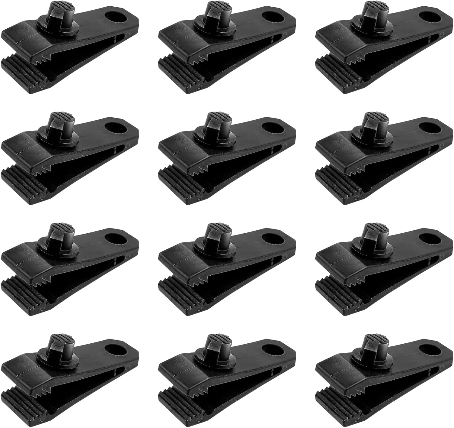 Tarp Clips Heavy Duty Lock Grip Clamps Thumb Screw Tent Clip Secures