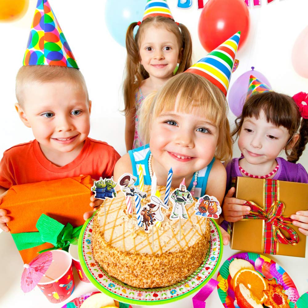 Toy Story Cupcake Toppers Toy Story Cake Toppers 48PCS, Toy Story Happy