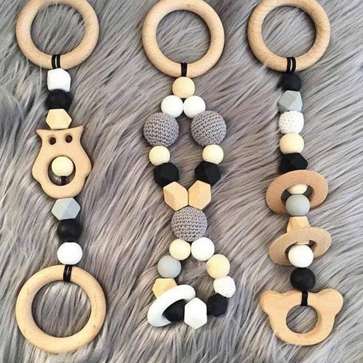 10 PCS 75mm Unfinished Wooden Rings for Craft, 3 Inch Nature Solid Wood for DIY Crafts Without Paint, Macrame Rings for Pendant and Connectors Jewelry Making - Image 4