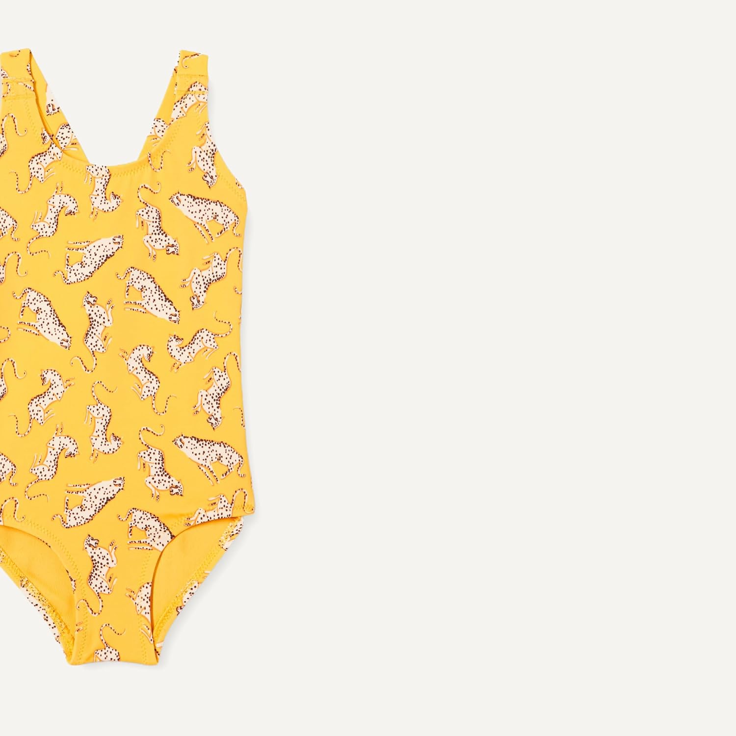 Amazon Essentials Girls and Toddlers' Cross-Back One-Piece Swimsuit