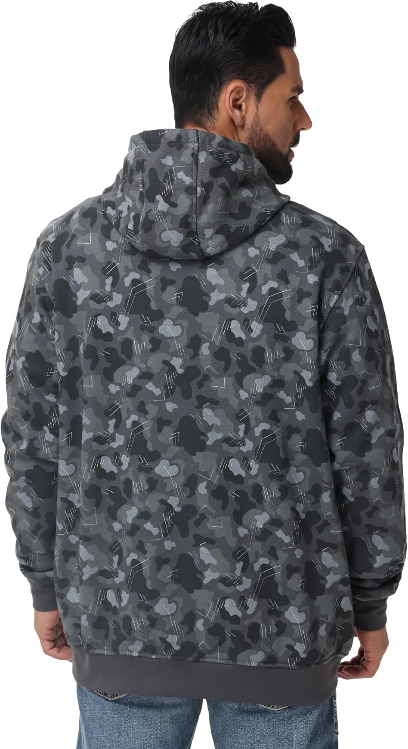 FR Men's Flame Resistant Heavyweight Fleece Zip-Front 10.5OZ Hooded Sweatshirt FR Hoodie for Men - Image 5