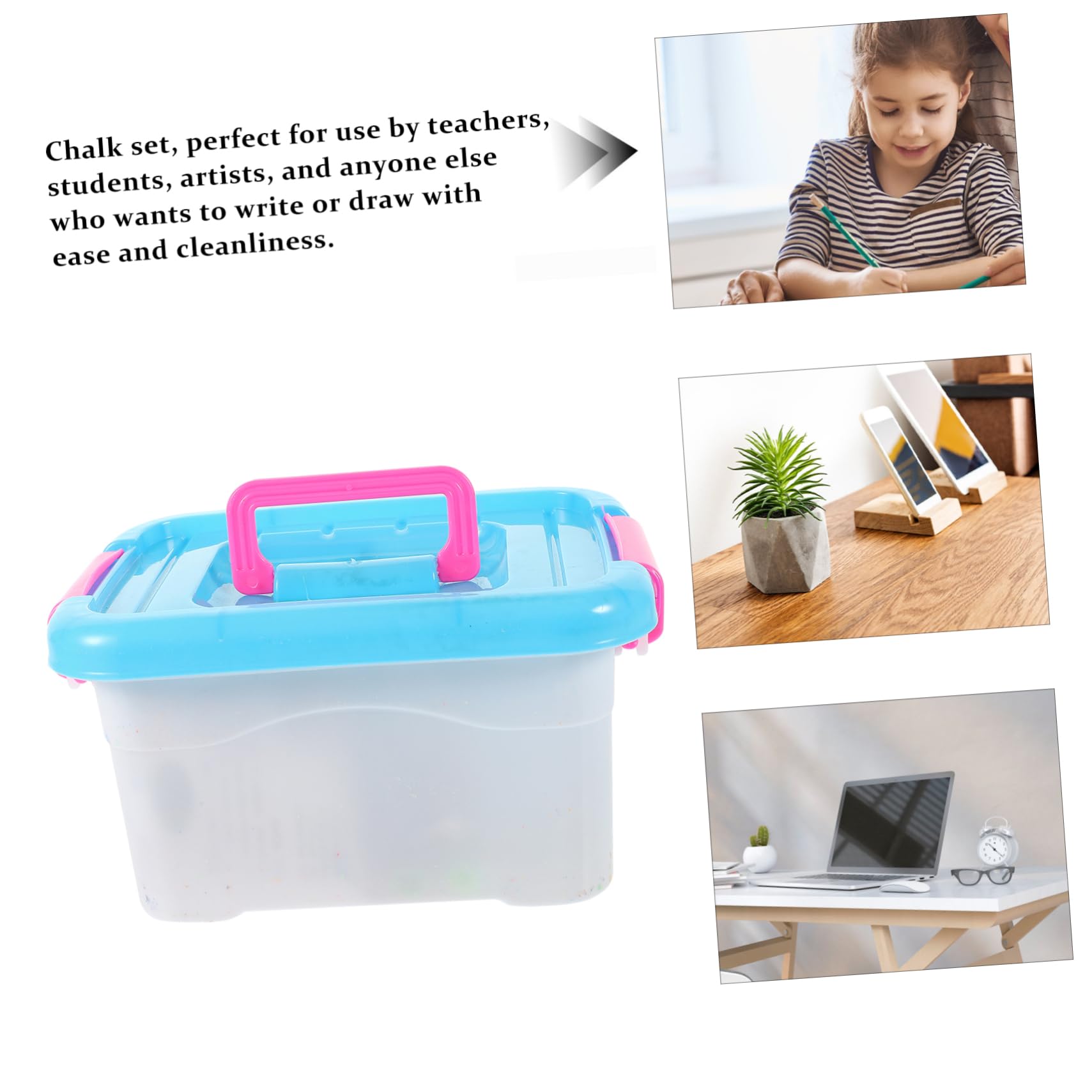 1 Set Gessetti Colorati per Lavagna per Scuole e Attività Creative Sicuri e Facili per Insegnanti Colore Casuale