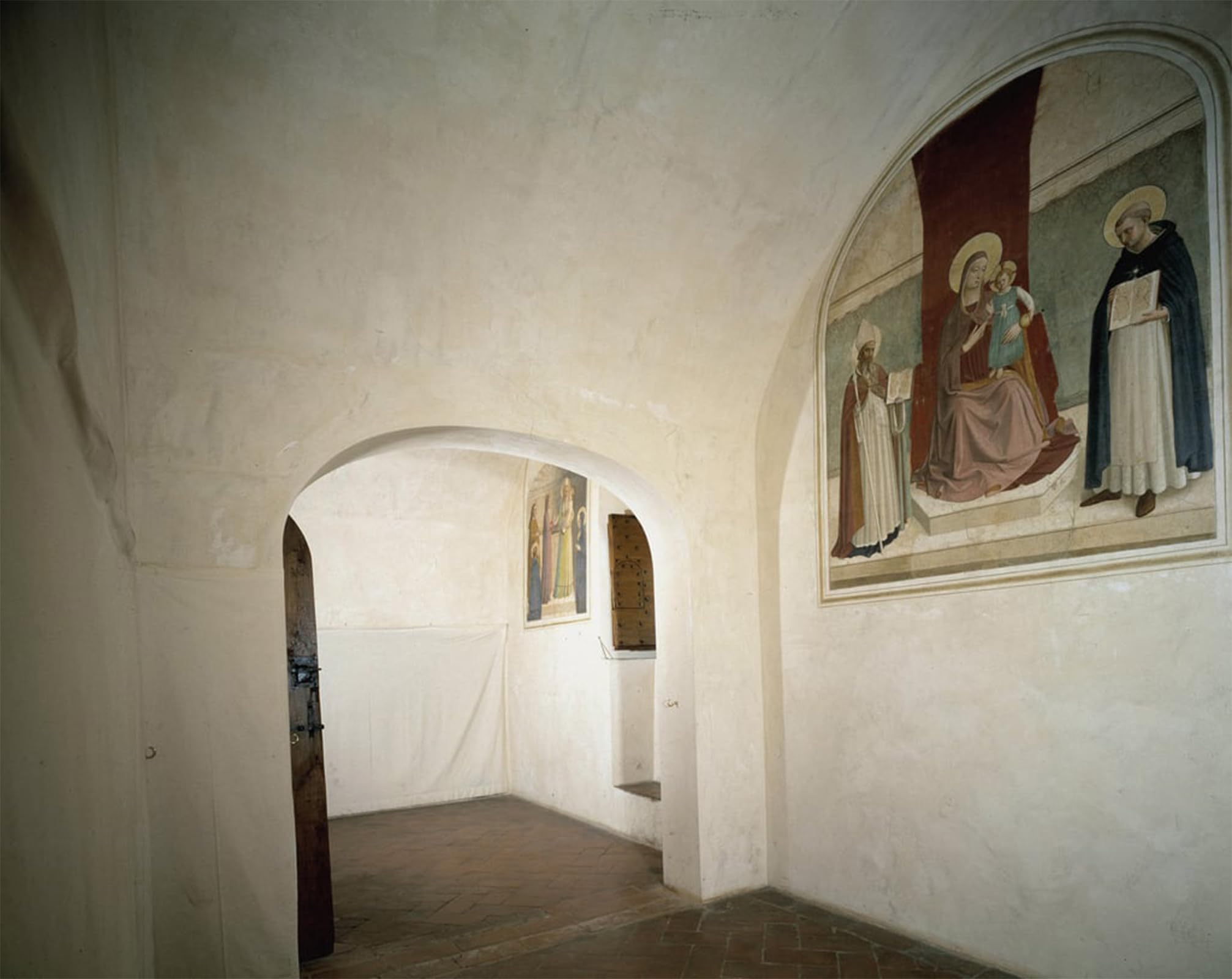 Posteriik No Frame Famous Modern Artwork Art Mural Fresco By Fra Angelico Oil Paintings Pictures For Home Decor 60X90cm