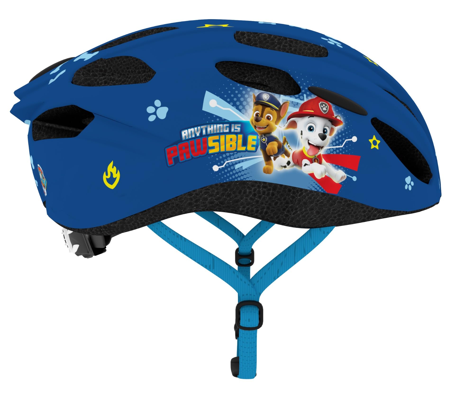 Kinder Fahrradhelm Paw Patrol Boys, Blue, M: 52-56cm, In-Mold-Tec, ab ca. 6 Jahre