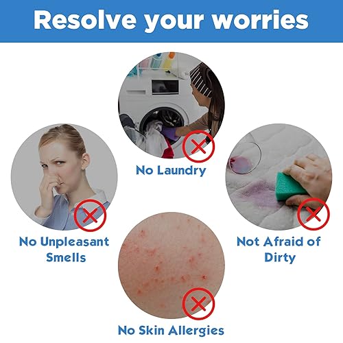 Miniatura 4 de 60 piezas de fundas de mesa de masaje desechables para mesa de masaje impermeables desechables a prueba de aceite para spas salones de belleza cama