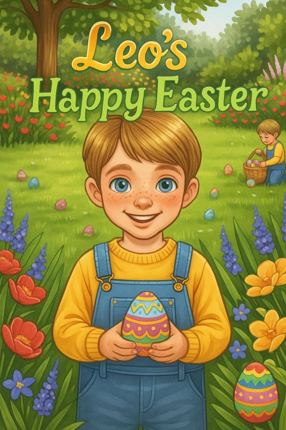 Leo's Happy Easter: A Holiday Story for Children about Easter Traditions, Family, and Fun