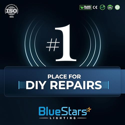 Miniatura 8 de BlueStars 25 Packs E17 Intermediate Base C9 Multi-Color LED Candle Bulbs 1W (10W Equivalent), Shatterproof, Perfect for Outdoor Indoor Holiday