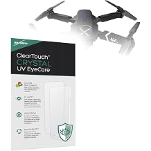 BoxWave Screen Protector Compatible with Droneclone Xperts Black Bird Remote Controller - ClearTouch Crystal Anti-UV EyeCare 2-Pack, Filters Out Harmful Blue Light Reduce Fatigue