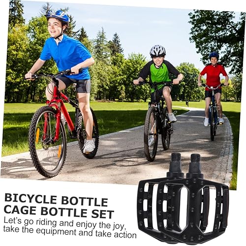 Miniatura 8 de Happyyami 4 Pcs Bicycle Pedal Bike Pedals Bearing Folding Bicycle Bike Pedal Non Bike Pedal Replacement Flat