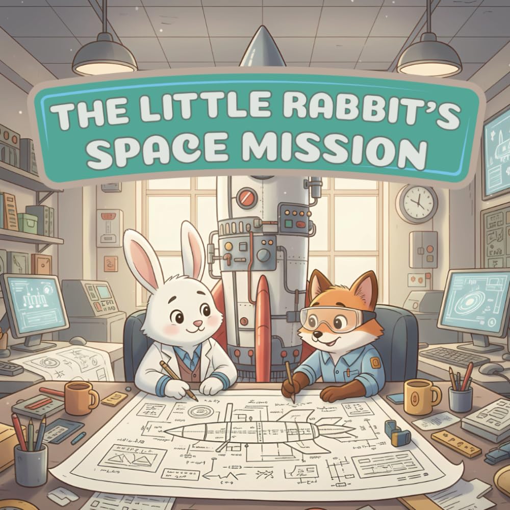 The Little Rabbit's Space Mission: Help your child find the quiet joy in learning as a rabbit discovers that hard work at school is the secret path to making his biggest dreams come true