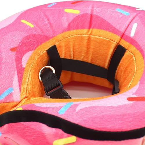 Miniatura 6 de Collar inflable de cono para perro, cono de recuperación para mascotas después de la cirugía, collar de dona para perros pequeños, medianos y