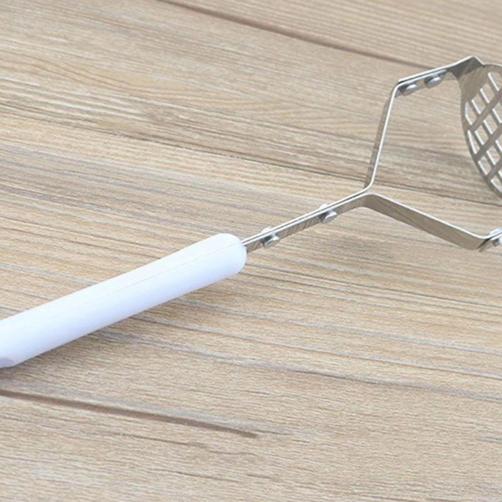 Stampfer Edelstahl-Stopfer/Kartoffelstampfer mit breiter Stempelplatte for glattes Kartoffelpüree, Obst, Gemüse, Werkzeuge, Presse, Brecher, Stampfer