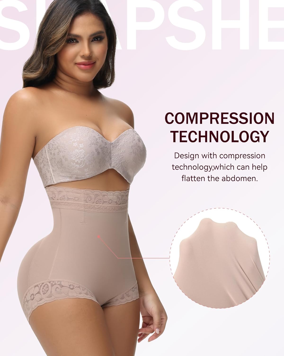 SHAPSHE Butt Lifting Panties Tummy Control Shorts High Waisted Shapewear Briefs Compression Underwear Women Faja Shorts - Image 5