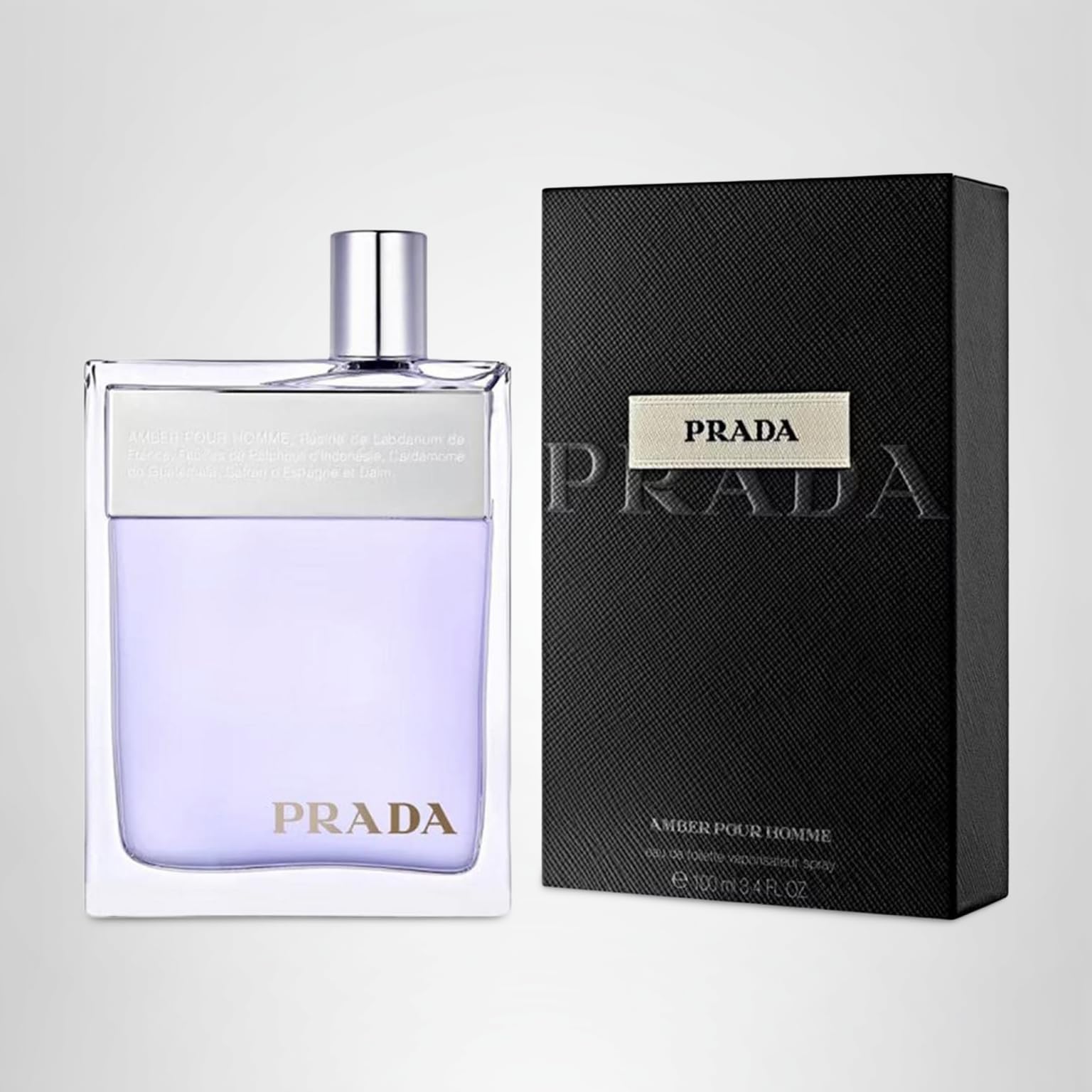 Prada Amber Pour Homme Eau de Toilette 100ml : Amazon.co.uk: Beauty