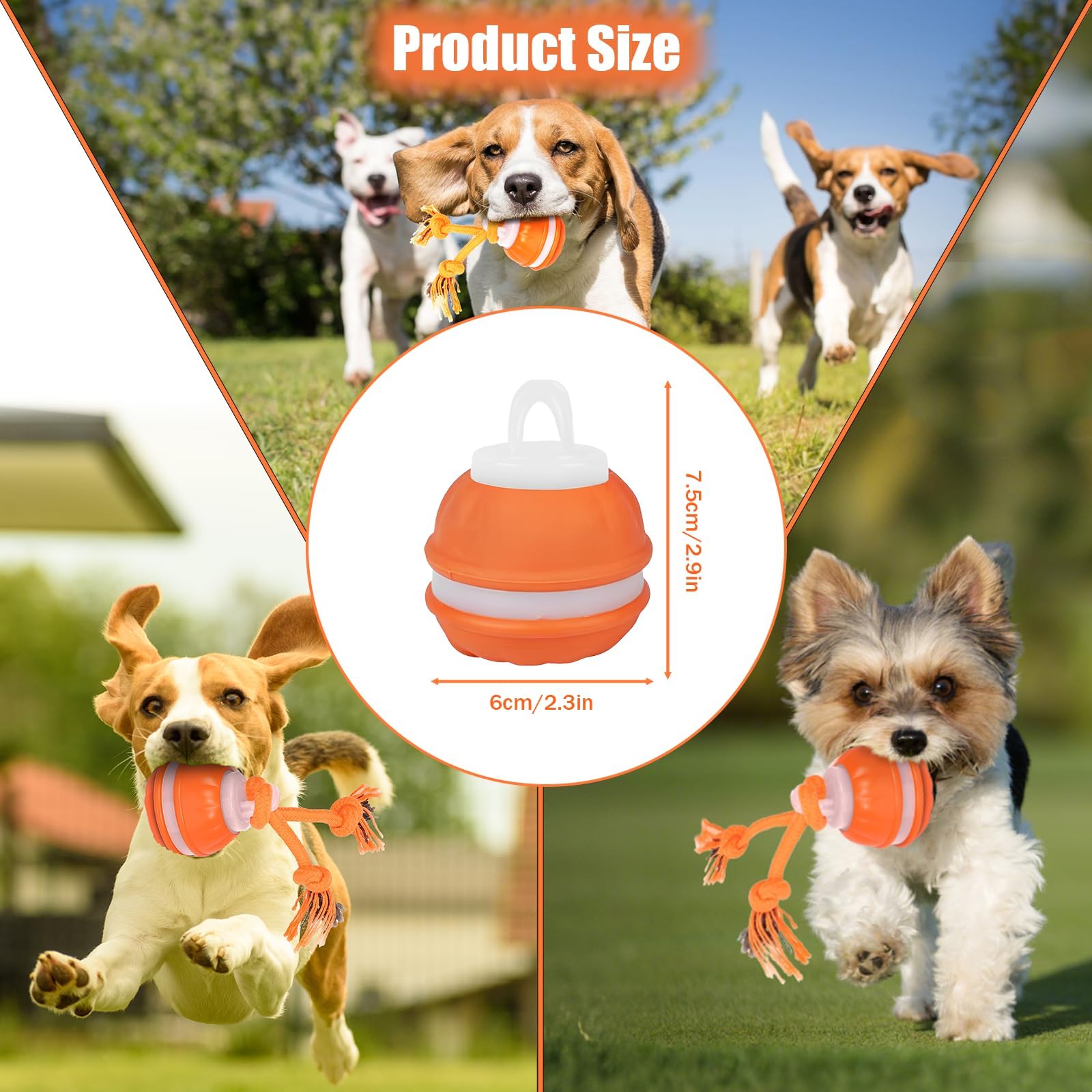 Kenmohuo Interactive Moving Dog Toy Ball - Image 2